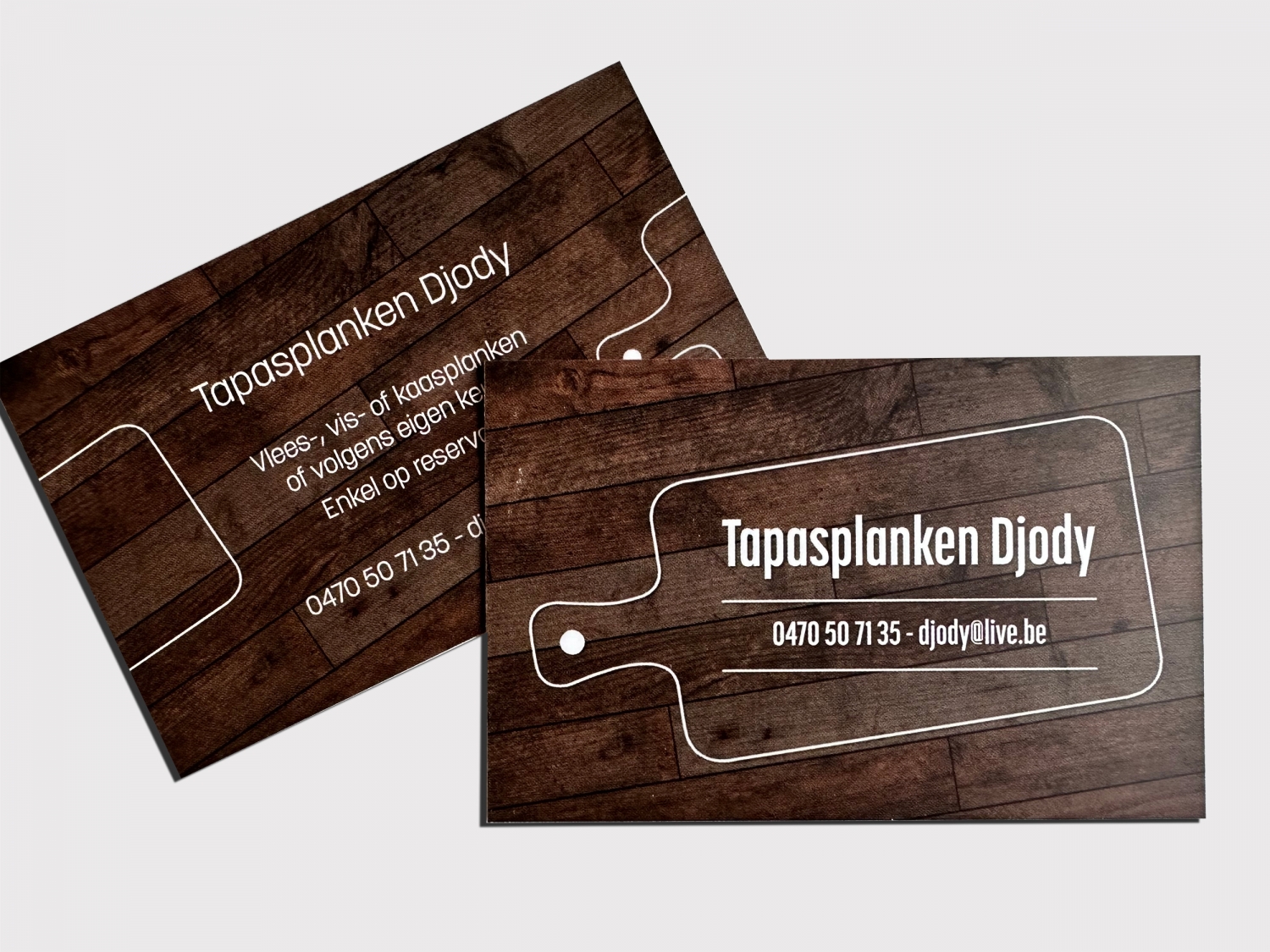Ontwerp logo - drukken visitekaartjes Poperinge